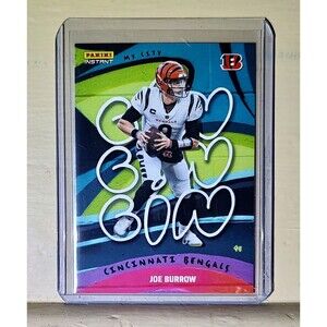 Joe Burrow 2022 Panini NFL MyCity #7 Football Card 1/1860